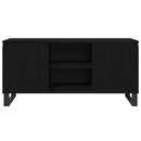 TV-skab 104 x 35 x 50 cm Sort eg Konstrueret træ