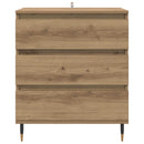 Sideboard Artisan Egetræ 60 x 35 x 70 cm Konstrueret træ
