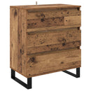 Sideboard Gammelt træ 60 x 35 x 70 cm Konstrueret træ
