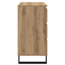 Sideboard Artisan Egetræ 60 x 35 x 70 cm Konstrueret træ