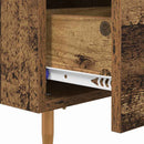 Natskab 2 pcs Gammelt træ 40 x 35 x 47,5 cm Konstrueret træ