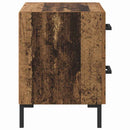 Natskab 2 pcs Gammelt træ 40 x 35 x 47,5 cm Konstrueret træ