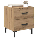 Natskab 2 pcs Artisan Egetræ 40 x 35 x 47,5 cm Konstrueret træ