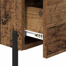 Natskab Gammelt træ 40 x 35 x 47,5 cm Konstrueret træ