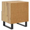 Natskab 2 pcs Artisan Egetræ 40 x 35 x 47,5 cm Konstrueret træ