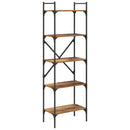 Bogreol Gammelt træ 56 x 32 x 174 cm Konstrueret træ