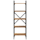 Bogreol Gammelt træ 56 x 32 x 174 cm Konstrueret træ