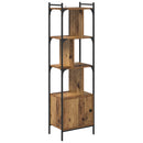 Bogreol Gammelt træ 44,5 x 30 x 154,5 cm Konstrueret træ