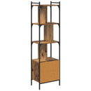Bogreol Gammelt træ 44,5 x 30 x 154,5 cm Konstrueret træ
