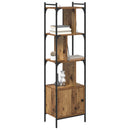 Bogreol Gammelt træ 44,5 x 30 x 154,5 cm Konstrueret træ