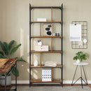 Bogreol Gammelt træ 76 x 32 x 192 cm Konstrueret træ