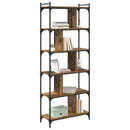 Bogreol Gammelt træ 76 x 32 x 192 cm Konstrueret træ