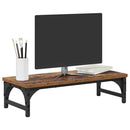 Monitor Stativ Gammelt træ 55 x 23 x 14 cm Konstrueret træ