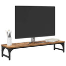 Monitor Stativ Gammelt træ 85 x 23 x 15,5 cm Konstrueret træ