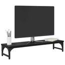 Monitor Stativ Sort eg 85 x 23 x 15,5 cm Konstrueret træ