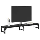 Monitor Stativ Sort eg 105 x 23 x 15,5 cm Konstrueret træ