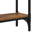 Konsolbord Gammelt træ 75 x 22,5 x 75 cm Konstrueret træ