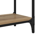 Konsolbord Artisan Egetræ 100 x 29 x 75 cm Konstrueret træ