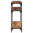 Konsolbord Gammelt træ 75 x 29 x 75 cm Konstrueret træ