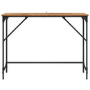 Konsolbord Gammelt træ 100 x 32 x 75 cm Konstrueret træ
