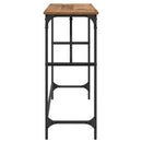 Konsolbord Gammelt træ 100 x 32 x 75 cm Konstrueret træ