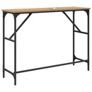 Konsolbord Artisan Egetræ 100 x 32 x 75 cm Konstrueret træ
