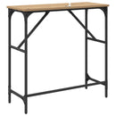 Konsolbord Artisan Egetræ 75 x 32 x 75 cm Konstrueret træ