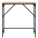 Konsolbord Artisan Egetræ 75 x 32 x 75 cm Konstrueret træ