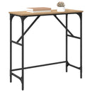Konsolbord Artisan Egetræ 75 x 32 x 75 cm Konstrueret træ