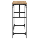 Konsolbord Artisan Egetræ 75 x 32 x 75 cm Konstrueret træ