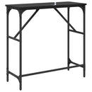 Konsolbord Sort eg 75 x 32 x 75 cm Konstrueret træ