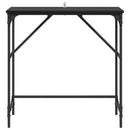 Konsolbord Sort eg 75 x 32 x 75 cm Konstrueret træ