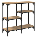 Konsolbord Artisan Egetræ 80 x 29 x 75 cm Konstrueret træ