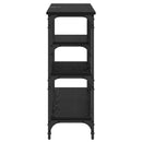 Konsolbord Sort eg 80 x 29 x 75 cm Konstrueret træ