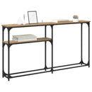 Konsolbord Artisan Egetræ 145 x 22,5 x 75 cm Konstrueret træ