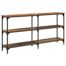 Konsolbord Gammelt træ 150 x 29 x 75 cm Samlet træ og metal