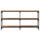 Konsolbord Gammelt træ 150 x 29 x 75 cm Samlet træ og metal