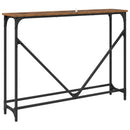Konsolbord Gammelt træ 102 x 23 x 75 cm Konstrueret træ