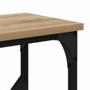 Konsolbord Artisan Egetræ 102 x 23 x 75 cm Konstrueret træ
