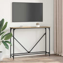 Konsolbord Artisan Egetræ 102 x 23 x 75 cm Konstrueret træ