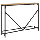 Konsolbord Artisan Egetræ 102 x 23 x 75 cm Konstrueret træ