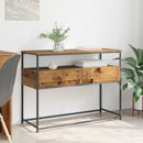 Konsolbord Gammelt træ 100 x 40 x 75 cm Konstrueret træ