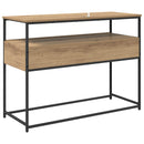 Konsolbord Artisan Egetræ 100 x 40 x 75 cm Konstrueret træ