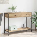 Konsolbord Artisan Egetræ 100 x 34,5 x 75 cm Konstrueret træ