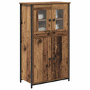 Highboard Gammelt træ 62 x 32 x 106,5 cm Konstrueret træ