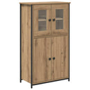 Highboard Artisan Egetræ 62 x 32 x 106,5 cm Konstrueret træ