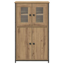 Highboard Artisan Egetræ 62 x 32 x 106,5 cm Konstrueret træ