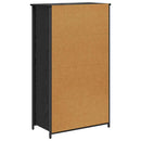 Highboard Sort eg 62 x 32 x 106,5 cm Konstrueret træ