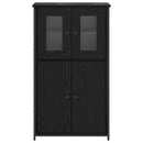 Highboard Sort eg 62 x 32 x 106,5 cm Konstrueret træ