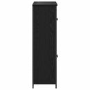 Highboard Sort eg 62 x 32 x 106,5 cm Konstrueret træ